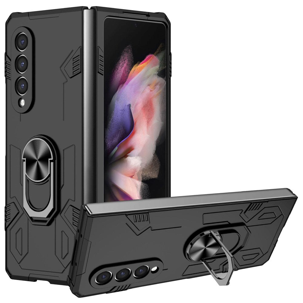 EIDERWOOD Samsung Galaxy Z Fold4 (5G) Håndværker Cover m. Kickstand - Sort