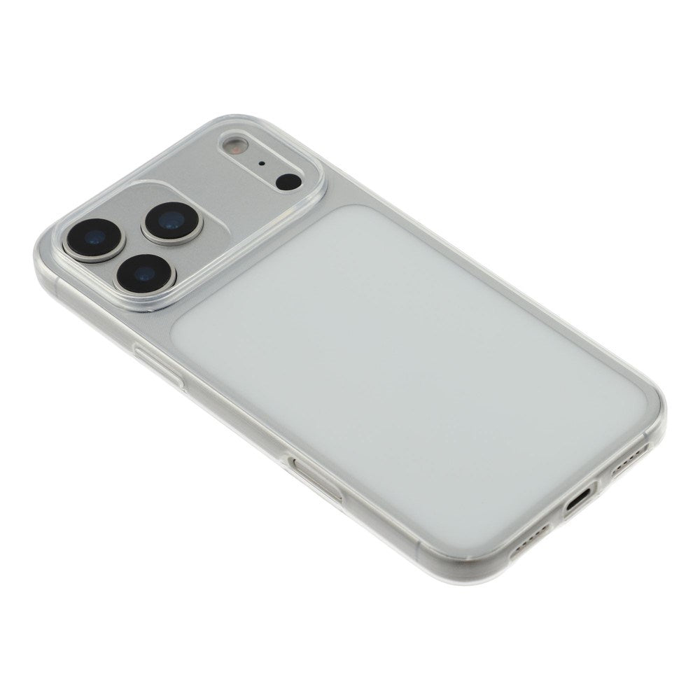 EIDERWOOD iPhone 17 Pro Max Fleksibelt Plast Mobil Cover - Gennemsigtig