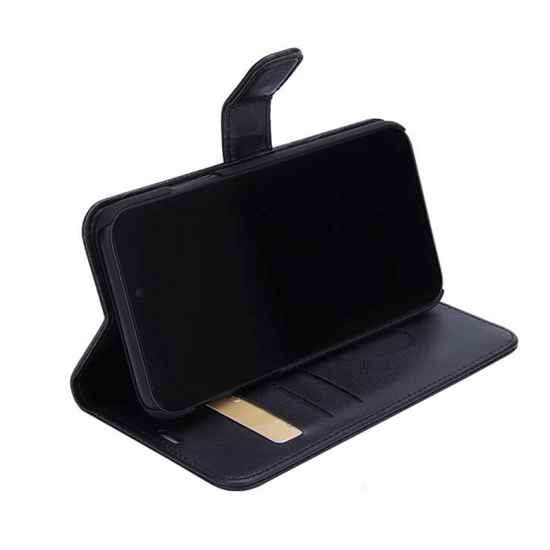 RadiCover iPhone 11 - Vegansk Læder Cover - 86% Strålingsbeskyttelse - Sort