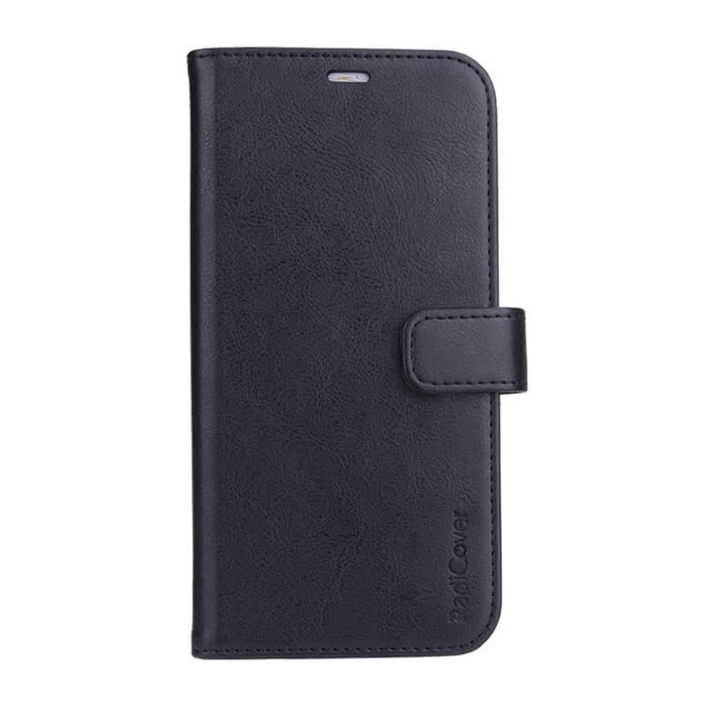 RadiCover iPhone 11 - Vegansk Læder Cover - 86% Strålingsbeskyttelse - Sort