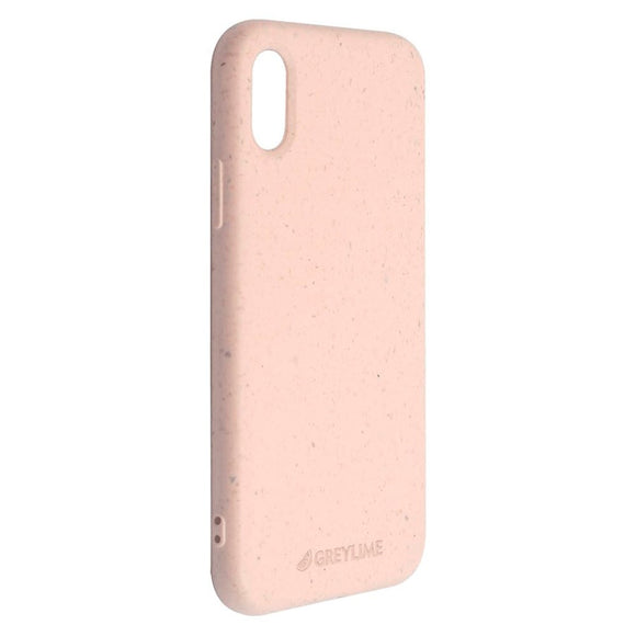iPhone X / XS GreyLime 100% Plantebaseret Cover - Lyserød - Køb et Cover & Plant et Træ