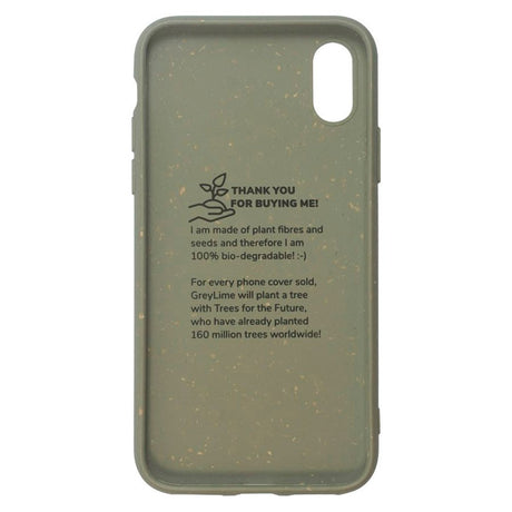 iPhone XR GreyLime 100% Plantebaseret Cover - Grøn - Køb et Cover & Plant et Træ