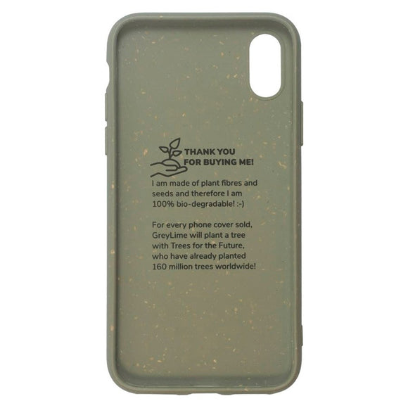 iPhone XR GreyLime 100% Plantebaseret Cover - Grøn - Køb et Cover & Plant et Træ