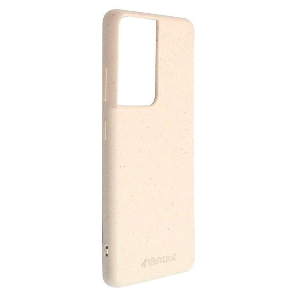 Samsung Galaxy S21 Ultra GreyLime 100% Plantebaseret Cover - Beige - Køb et Cover & Plant et Træ