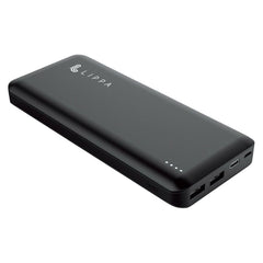 Lippa 65W Powerbank 26.800 mAh m. 2 x USB-A & 1 x USB-C - Sort
