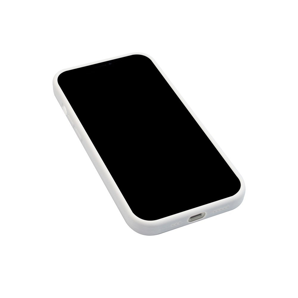 GreenMind iPhone 13 Pro Foret Silikone Cover - Hvid