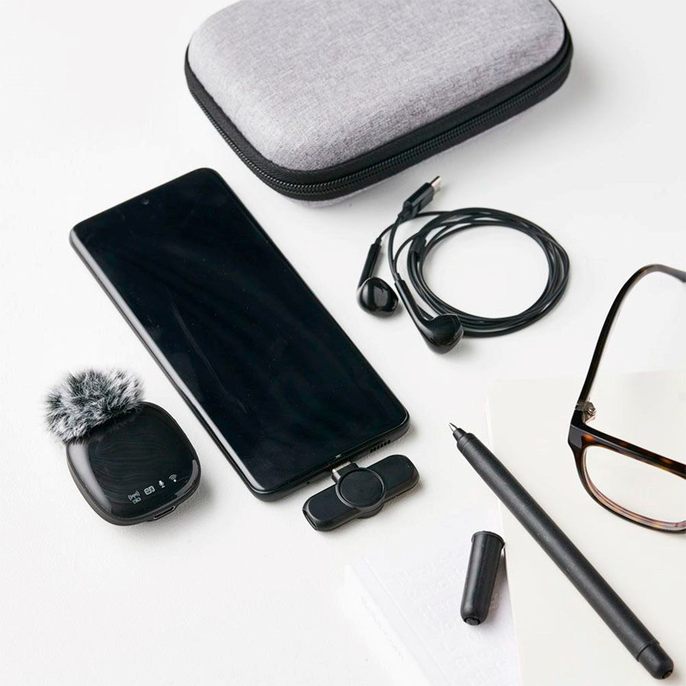 Lippa Pro Trådløs Mikrofon m. USB-C - Sort