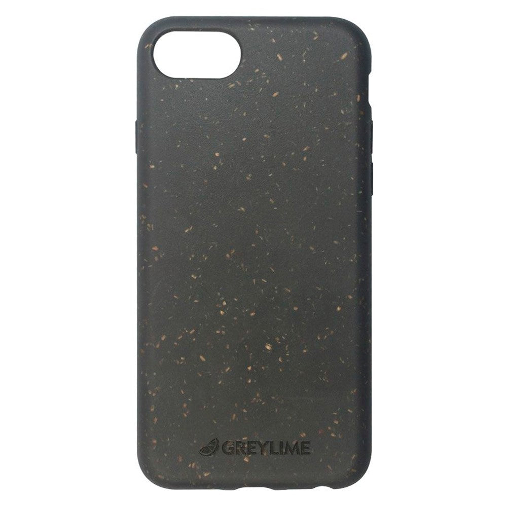 iPhone SE (2022 / 2020) / 8 / 7 / 6s / 6 GreyLime 100% Plantebaseret Cover - Sort - Køb et Cover & Plant et Træ
