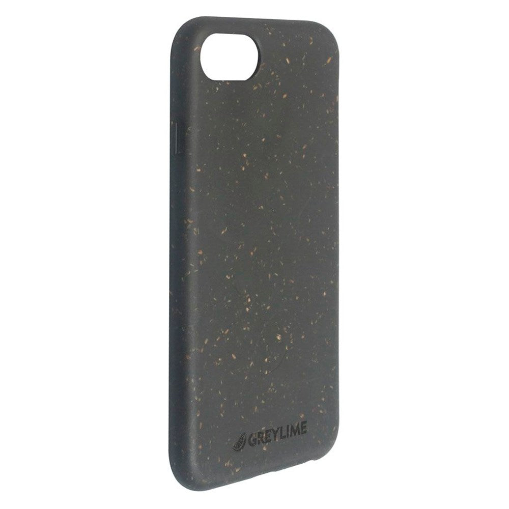 iPhone SE (2022 / 2020) / 8 / 7 / 6s / 6 GreyLime 100% Plantebaseret Cover - Sort - Køb et Cover & Plant et Træ