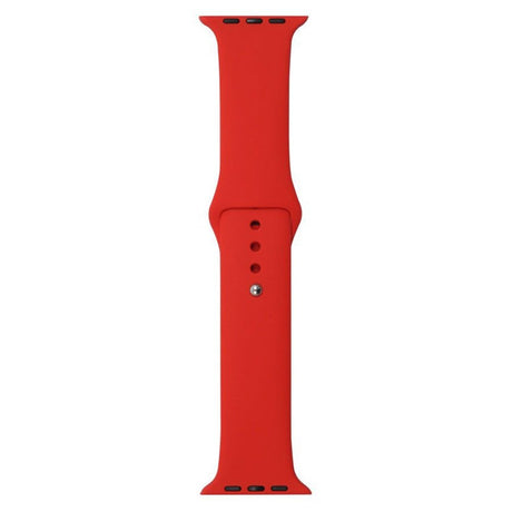 Apple Watch (38/40/SE/41/42mm) Lippa Silikone Urrem - Rød