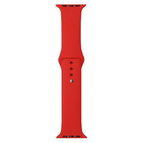 Apple Watch (38/40/SE/41/42mm) Lippa Silikone Urrem - Rød