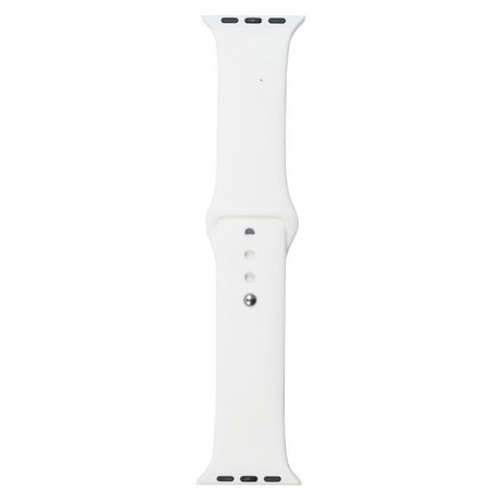 Apple Watch (42/44/SE/45/46/49mm) Lippa Silikone Urrem - Hvid