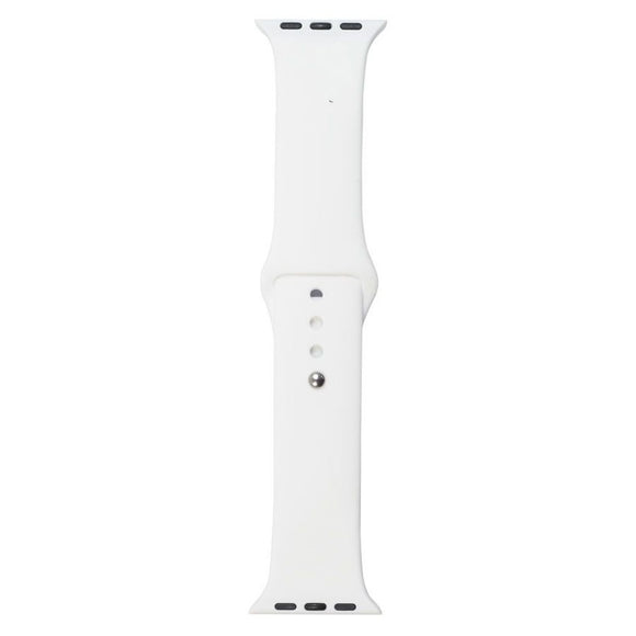 Apple Watch (42/44/SE/45/46/49mm) Lippa Silikone Urrem - Hvid