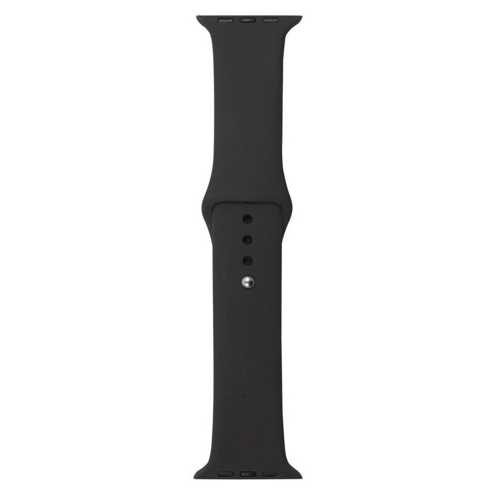 Apple Watch (42/44/SE/45/46/49mm) Lippa Silikone Urrem - Mørkegrå