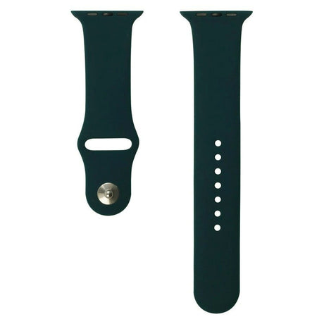 Apple Watch (42/44/SE/45/46/49mm) Lippa Silikone Urrem - Mørkegrøn