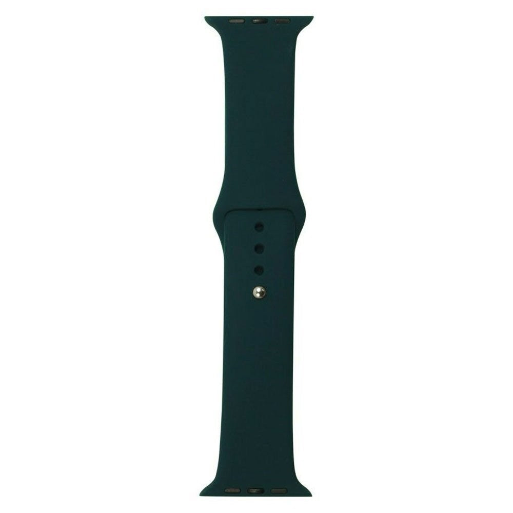 Apple Watch (42/44/SE/45/46/49mm) Lippa Silikone Urrem - Mørkegrøn