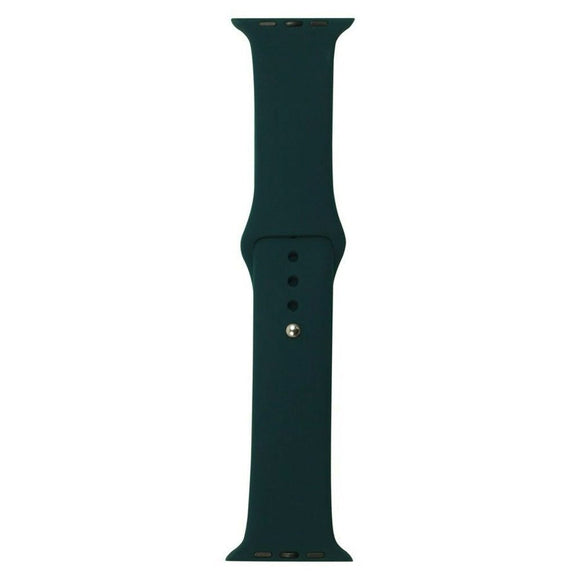 Apple Watch (42/44/SE/45/46/49mm) Lippa Silikone Urrem - Mørkegrøn