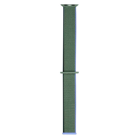 Apple Watch (38/40/SE/41/42mm) Lippa Nylon Rem - Mørkegrøn