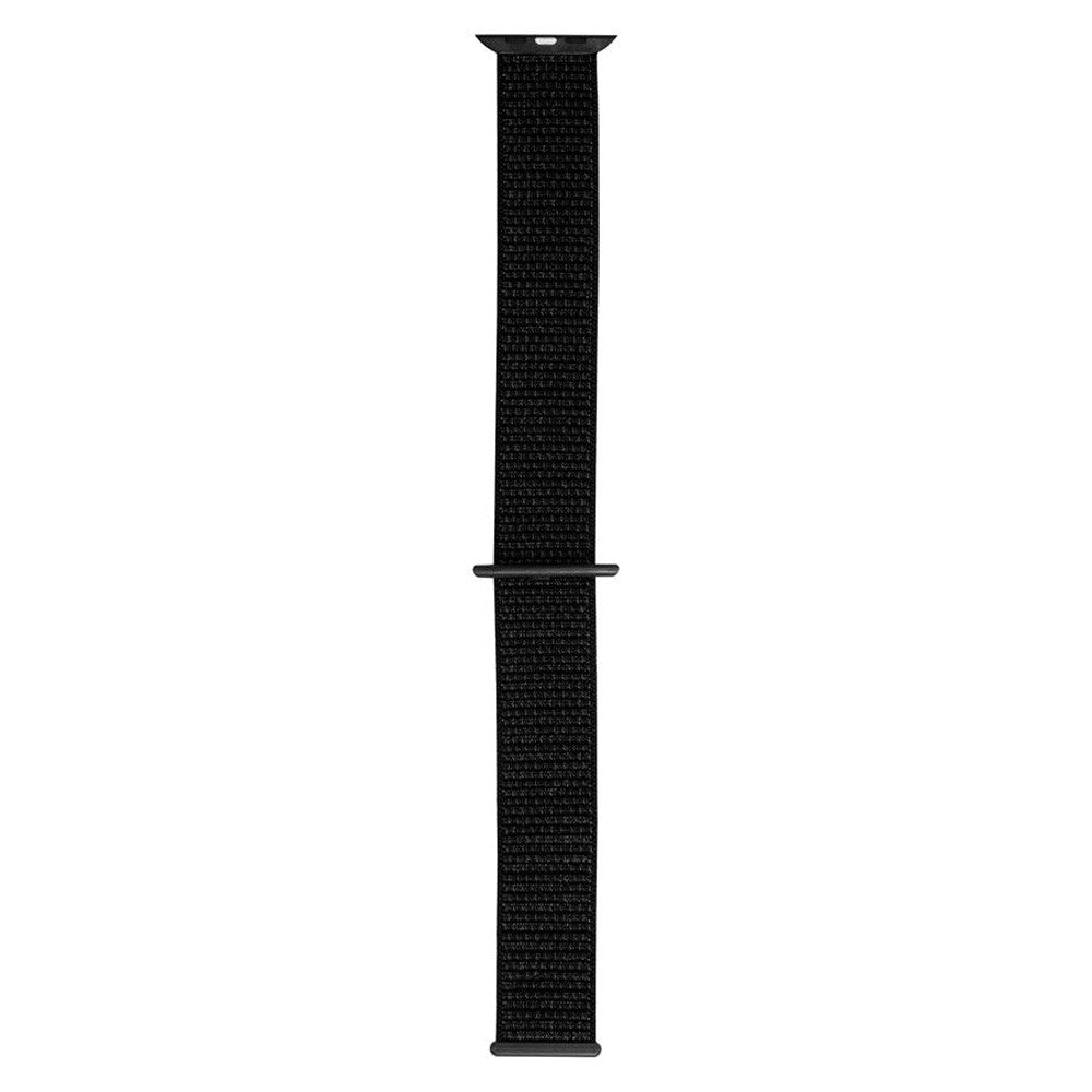 Apple Watch (38/40/SE/41/42mm) Lippa Nylon Rem - Kulsort