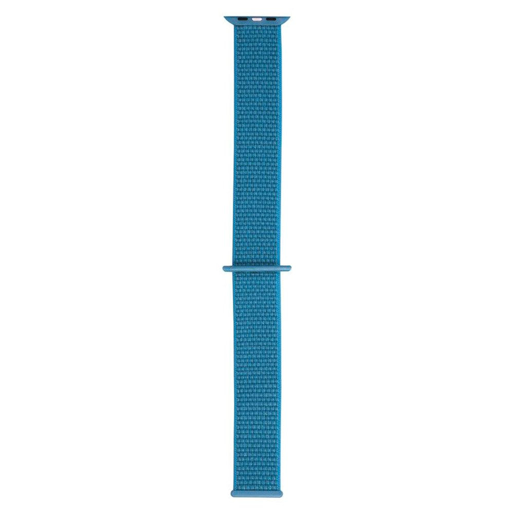 Apple Watch (38/40/SE/41/42mm) Lippa Nylon Rem - Lyseblå