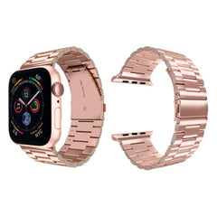 Lippa Apple Watch (38/40/SE/41/42mm) Rustfri Stål Rem - Rose Gold