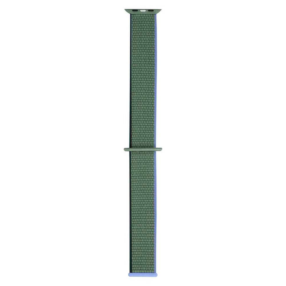Apple Watch (42/44/SE/45/46/49mm) Lippa Nylon Rem - Mørkegrøn