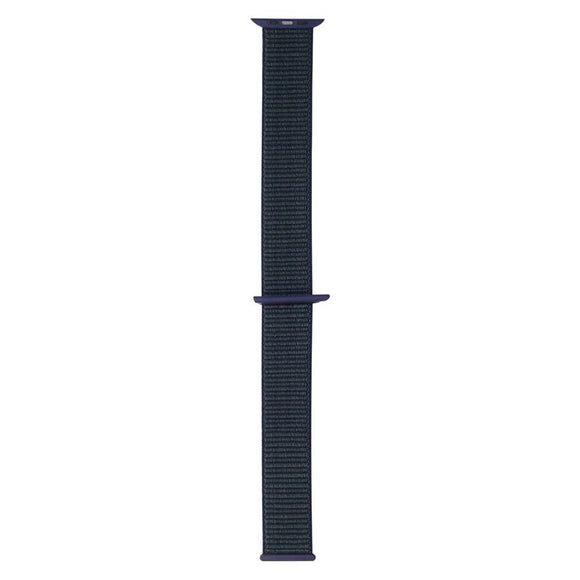 Apple Watch (42/44/SE/45/46/49mm) Lippa Nylon Rem - Mørkeblå