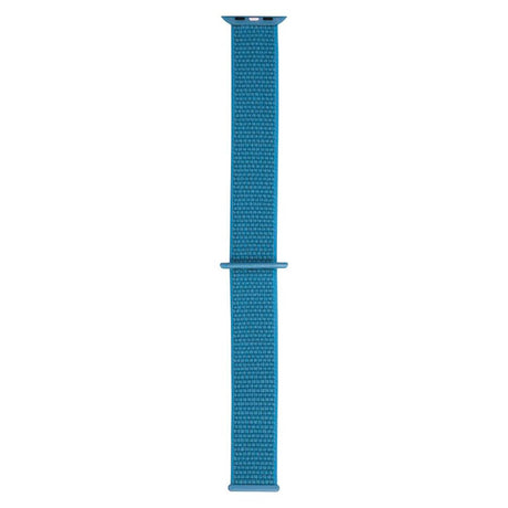 Apple Watch (42/44/SE/45/46/49mm) Lippa Nylon Rem - Lyseblå