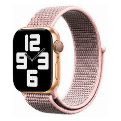 Apple Watch (42/44/SE/45/46/49mm) Lippa Nylon Rem - Rose Gold