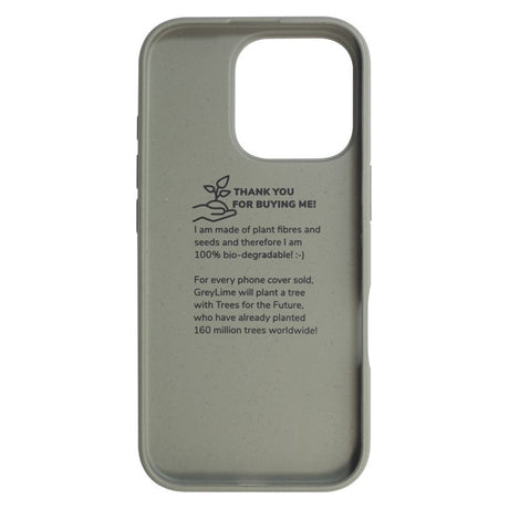 iPhone 16 Pro GreyLime 100% Bionedbrydeligt Cover - Grøn - Køb et Cover & Plant et træ