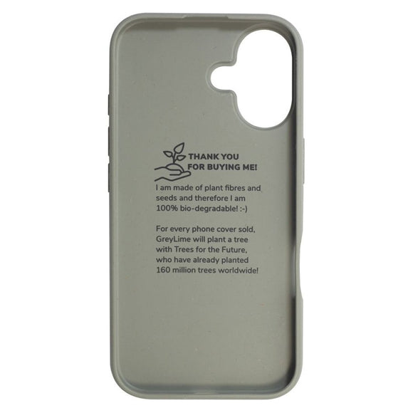 iPhone 16 GreyLime 100% Bionedbrydeligt Cover - Grøn - Køb et Cover & Plant et træ