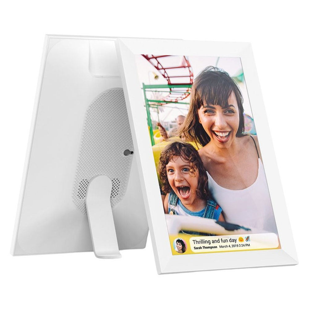 Lippa 10" Smart Frameo Digital Fotoramme (25 x 17 cm) - Hvid