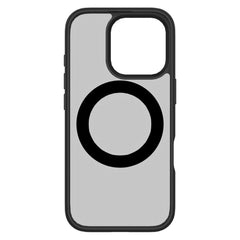 iPhone 16 Pro Lippa Hybrid Plastik Cover m. 360 Roterende Kickstand - MagSafe Kompatibel - Mat / Sort