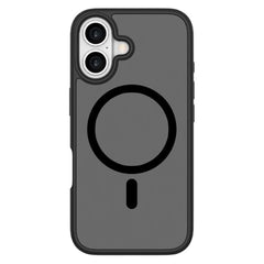 iPhone 16 Lippa Hybrid Plastik Cover - MagSafe Kompatibel - Mat / Sort