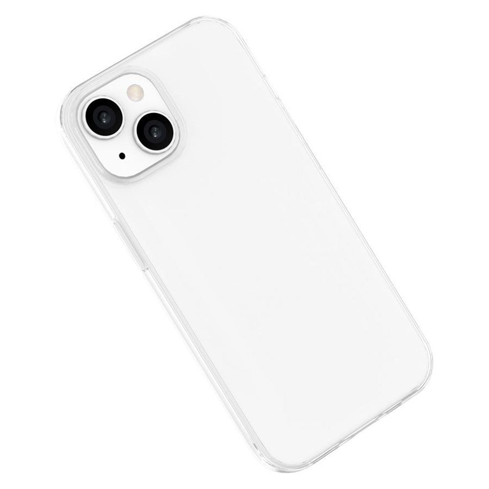iPhone 15 Lippa Slankt Fleksibelt Plastik Cover - Gennemsigtig