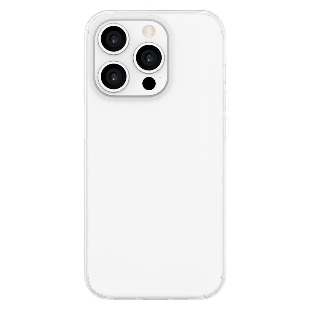 iPhone 15 Pro Lippa Slankt Fleksibelt Plastik Cover - Gennemsigtig