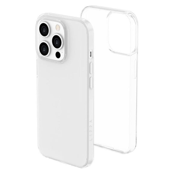 iPhone 15 Pro Lippa Slankt Fleksibelt Plastik Cover - Gennemsigtig