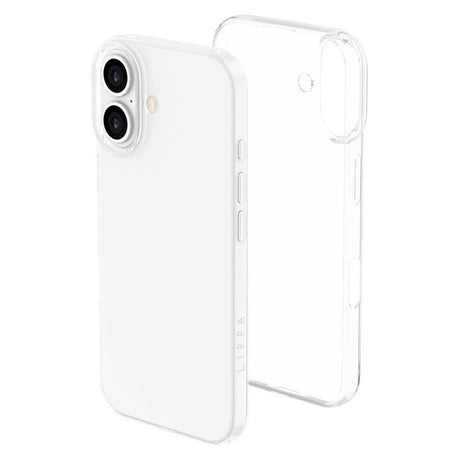 iPhone 16 Lippa Slankt Fleksibelt Plastik Cover - Gennemsigtig