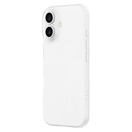 iPhone 16 Lippa Slankt Fleksibelt Plastik Cover - Gennemsigtig