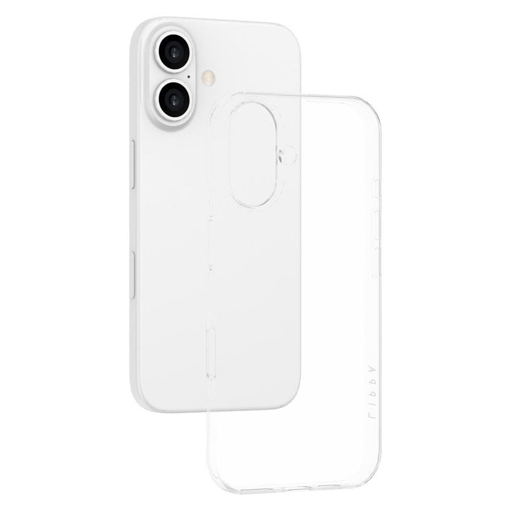 iPhone 16 Lippa Slankt Fleksibelt Plastik Cover - Gennemsigtig