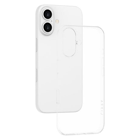 iPhone 16 Lippa Slankt Fleksibelt Plastik Cover - Gennemsigtig