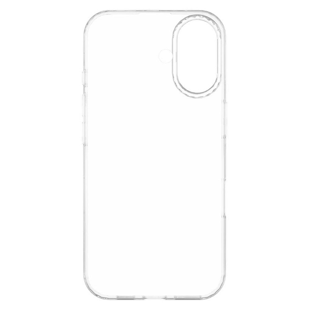 iPhone 16 Lippa Slankt Fleksibelt Plastik Cover - Gennemsigtig
