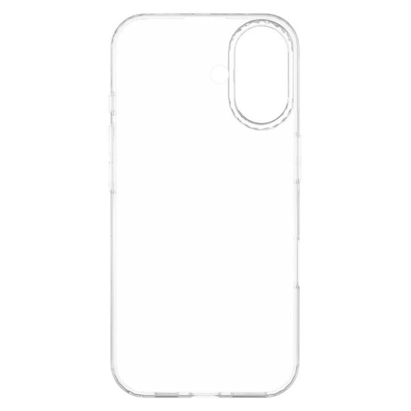 iPhone 16 Lippa Slankt Fleksibelt Plastik Cover - Gennemsigtig
