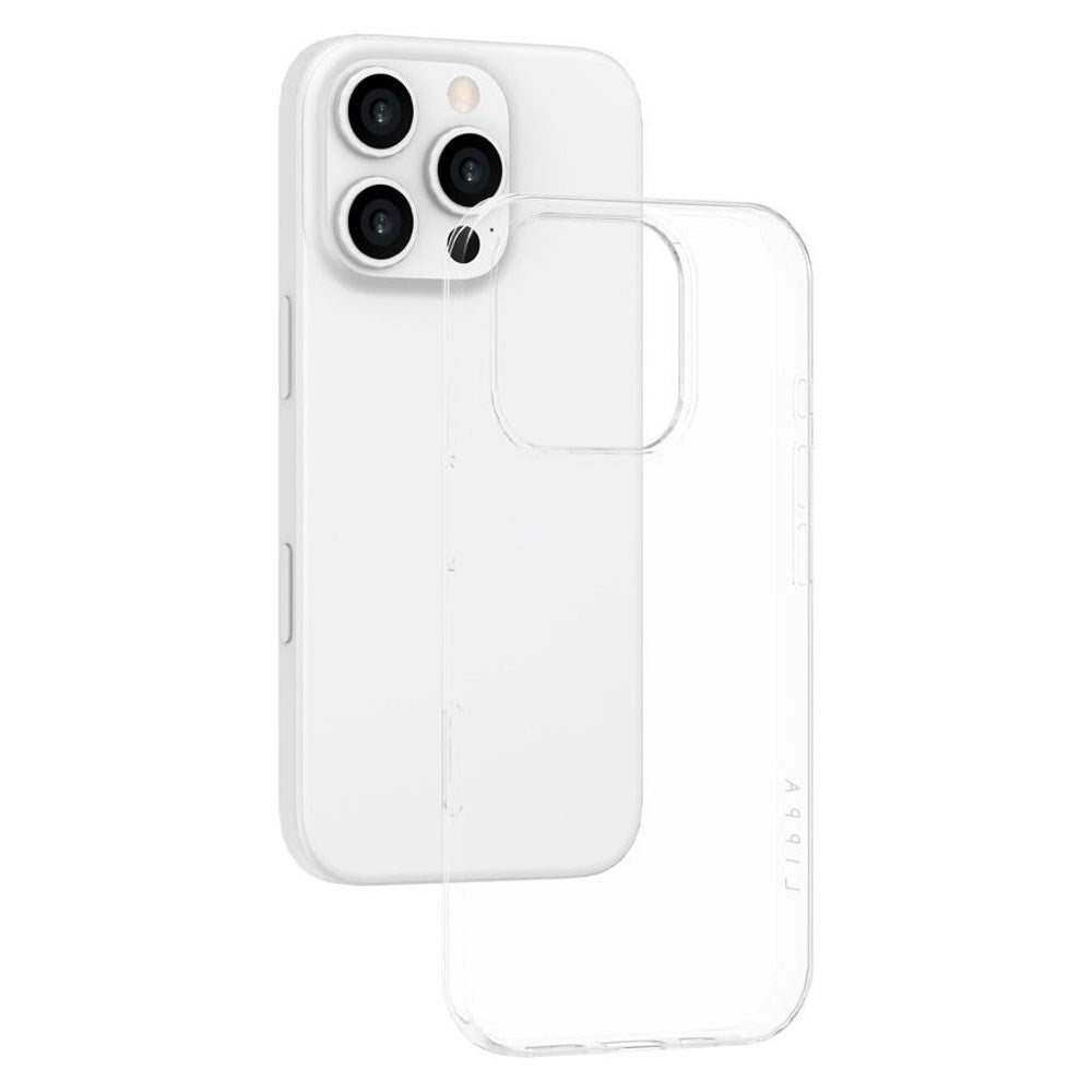 iPhone 16 Pro Lippa Slankt Fleksibelt Plastik Cover - Gennemsigtig