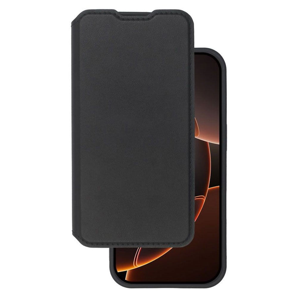 iPhone 16 Lippa 2-i-1 Wallet Flip Cover - Sort