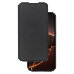 iPhone 16 Lippa 2-i-1 Wallet Flip Cover - Sort