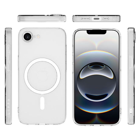 iPhone 17e / 16e Lippa Fleksibelt Plast Cover - MagSafe Kompatibel - Gennemsigtig