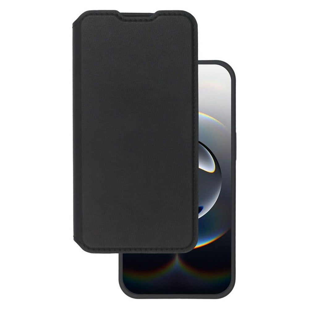 iPhone 17e / 16e Lippa 2-i-1 Wallet Flip Cover - Sort