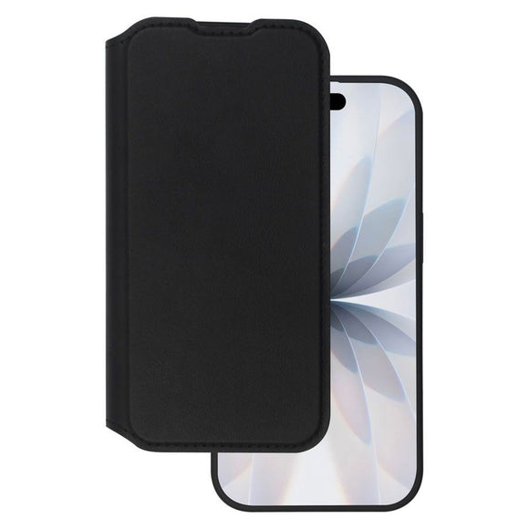 iPhone 17 Lippa 2-i-1 Wallet Flip Cover - Sort