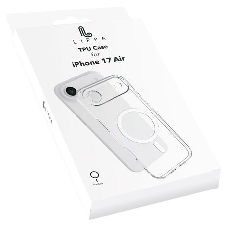 iPhone Air Lippa Fleksibelt Plast Cover - MagSafe Kompatibel - Gennemsigtig
